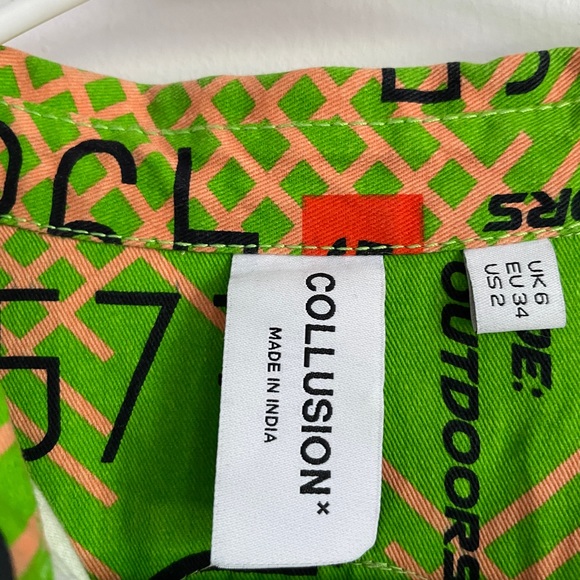 oversized COLLUSION statement dress from ASOS. worn once. - Picture 3 of 4